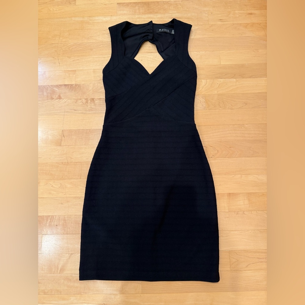 Guess Black Bodycon Dress